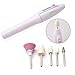 Produktbild Mini-Bohrer, 5-in-1, elektrisch, für Maniküre, Pediküre, Maniküre, Maschine, Nail Art, Cutter für Maniküre  Weiß