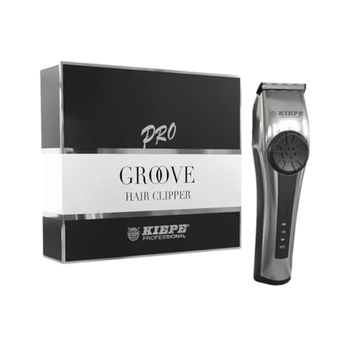 Cortapelos Kiepe Groove Pro inalámbrico con motor de alta potencia para un corte preciso