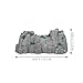 Rockery Accessories Train Tunnel Model Realistic Plastic Kids Play Tunnel for Railway Scenery 25 5X19 5X11 5 Inch for Train Lovers