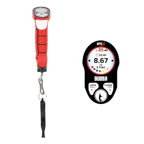 BUBBA Smart Fish Scale LITE, Tournament Fishing Tool with Bluetooth App Compatability, LED Screen,...