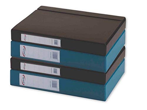 Pardo 265003 - Project Folder Plastic Back, 50 mm, Rubber Blue