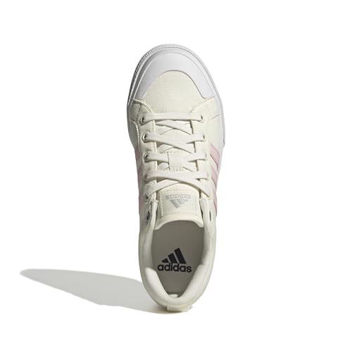 adidas Womens Bravada 2.0 Platform Sportswear, Off White/Clear Pink/White, 7