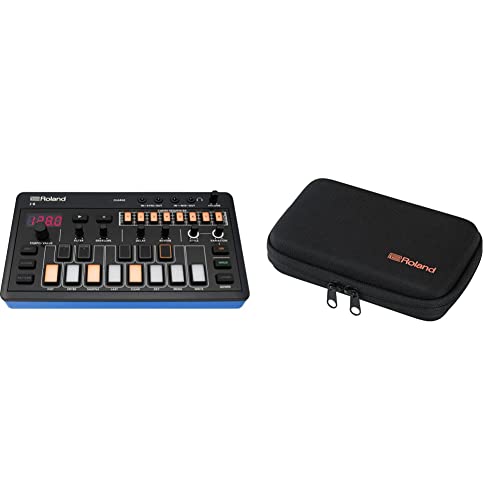 Roland AIRA Compact J-6 Portable Song Creation Machine with Professional Sound and Features & CB-RAC AIRA Compact Carrying Custom Case to Protect Your E-4 Voice Tweaker