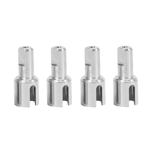 Différentiel cup pour WLtoys 144001 résistant aux chocs tasse entraînement métal silver 4 pièces