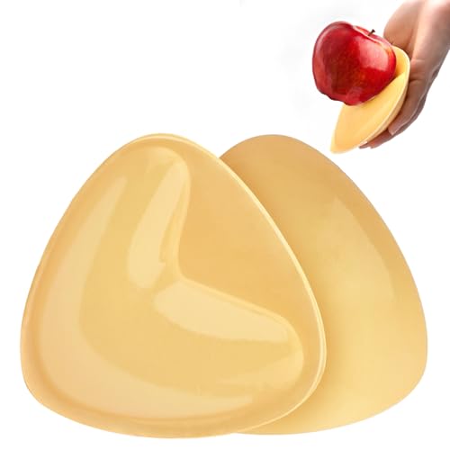 Nimiah Double-Sided Sticky Bra Inserts - Ultra Instant Lift Sticky Bikini Inserts | Push up Adhesive Bra for Swimsuit S Beige