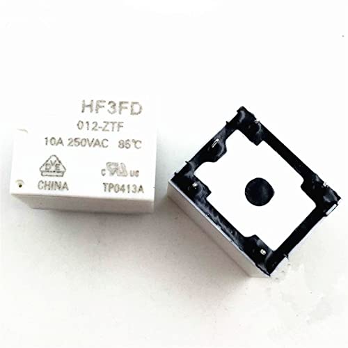 Relais de puissance HF3FD 12V 10A pour isolation électrique stable