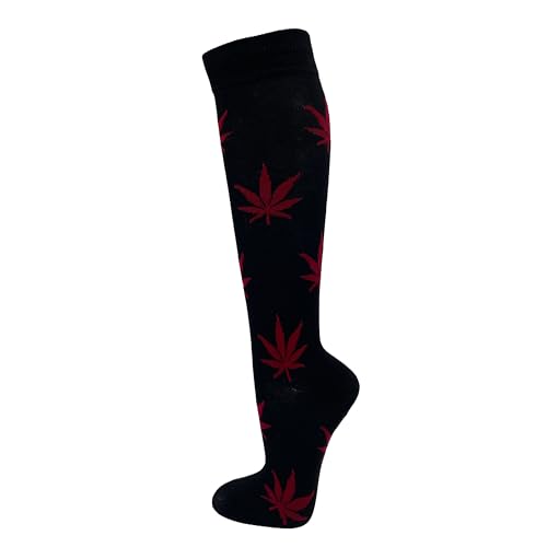 Image of SocksKnee Women Multi-Pack Colorful Variety Design Assorted Activewear Knee-High Stocking Socks, 9-11