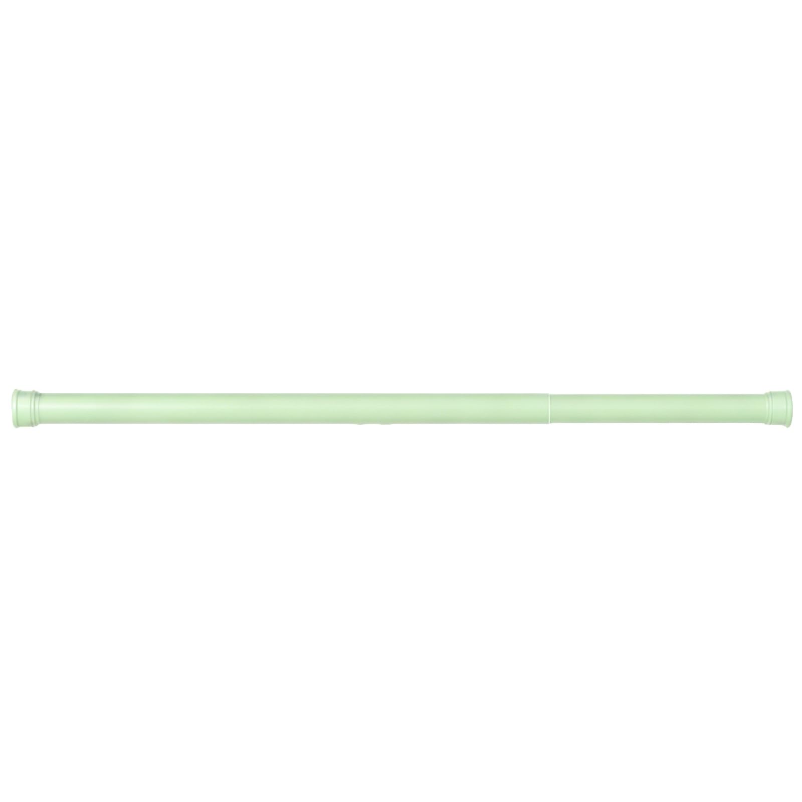 Heavy Duty Spring Tension Curtain Rod, Adjustable Shower Curtain Rod Nonslip, No Drill for Bathroom Closet Wardrobe(Green,140-260cm/55-102in)