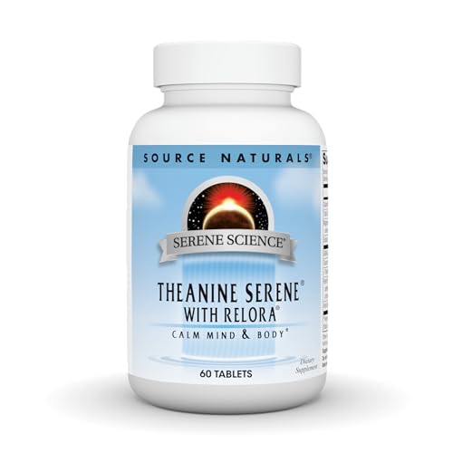 Source Naturals Serene Science Theanine Serene with Relora, Calm Mind & Body - 60 Tablets