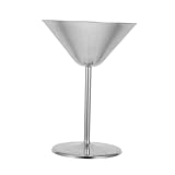 KOCKSHION Edelstahlbecher Für Rotwein Weinbecher Aus Metall Für Cocktails Und Martinis Stahlbecher Für Feiern Stabiles Design Leicht Zu Reinigen