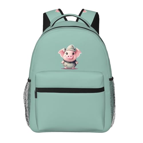 Mochila de cerdo para evitar dolores de espalda en el trabajo diario y viajes