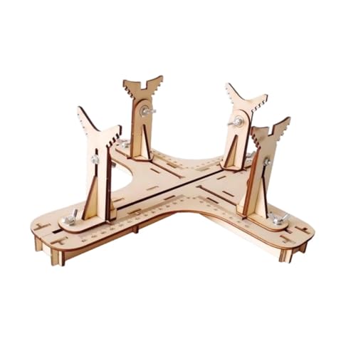 Menolana Auxiliary Aircraft Model Plane Painted Easy to Assemble Lightweight Making and Painting Stand for Plane Accessories, 32cmx30cmx12cm