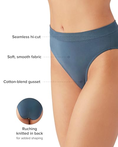 Image of Wacoal Women's B-Smooth Seamless Full Coverage Hi-Cut Brief Panty, 834175