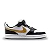 Nike Unisex Kids Court Borough Low Recraft (Little Kid) Black/Metallic Gold/Black/White 12 Little Kid Medium
