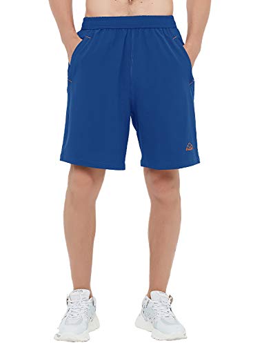 Tbmpoy Men's Performance 7'' Loose Fit Workout Training Basketball Shorts Royal Blue S #TOP6