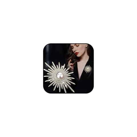 IQIC Sunflower Pearl Brooch Cover