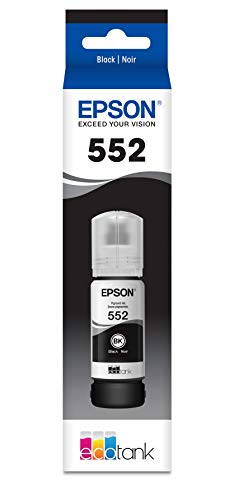 Image of Epson EcoTank Photo ET-8500 Wireless Wide-Format Color All-in-One Supertank Printer with Scanner, Copier & Epson Claria ET Premium T552920 Claria ET Premium T552020