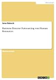 Business Process Outsourcing von Human Resources