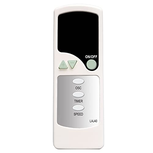 Replacement Remote Control for Lasko 2033659A 2033659 2033660 4930 2108 2517 Oscillating Tower Upright Fan