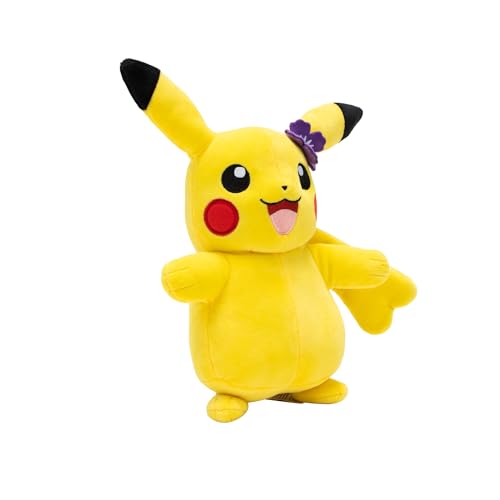 Pokémon PKW3095 Plush Soft Pikachu 20 cm, Gelb Mit Lila Akzent - Image 2