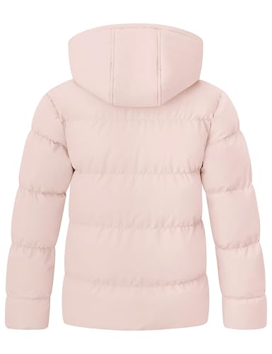 Image of ZSHOW Girls' Lightweight Puffer Jacket Warm Hooded Quilted Outerwear Jacket