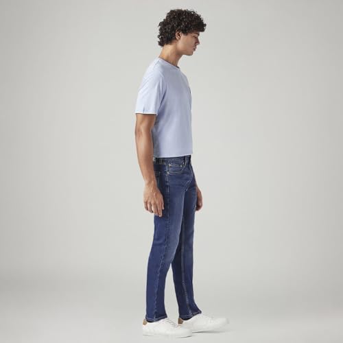 Image of Levi's Men's 511 Dark Indigo Slim Fit Mid Rise Jeans