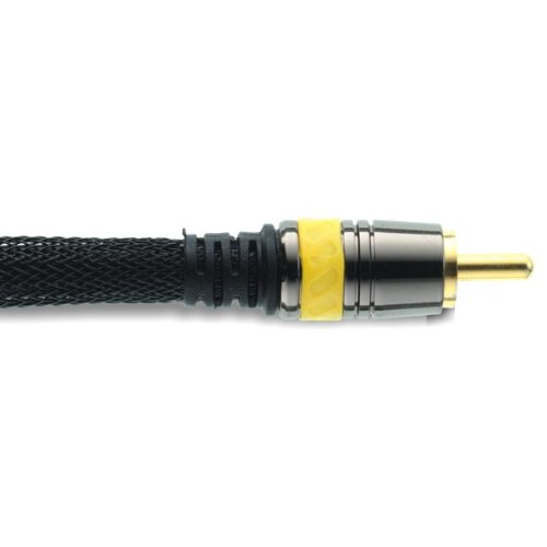 Câble coaxial numérique RCA Black Eagle Hawk Noir 3m pour audio hifi
