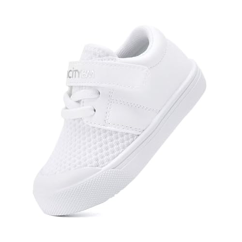BMCiTYBM Baby Sneakers Girls Boys Lightweight Breathable Mesh First Walkers Shoes 6-24 Months