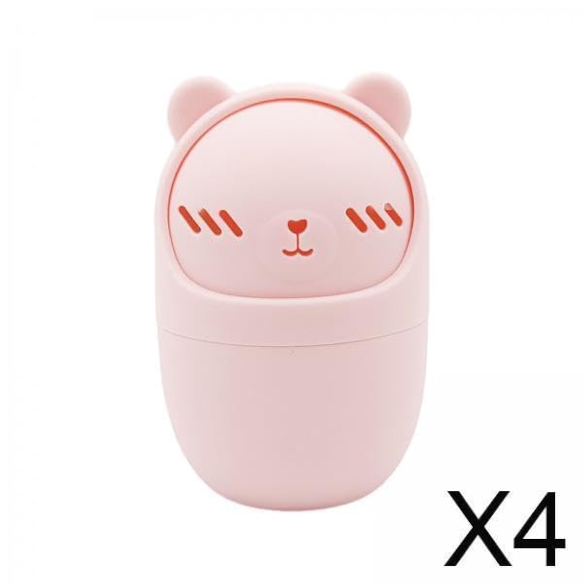 4x Silicone Makeup Sponge Holder, Pink