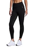 Picture of RBX Activewear Women's Fleece Legging Outdoor Running Tights Fleece Lined Leggings with Zipper Pockets Jet Black XS