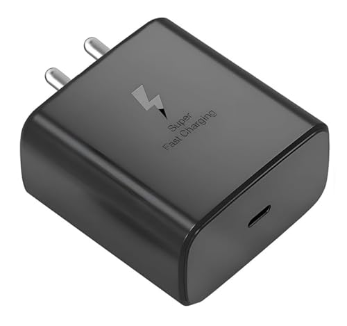 Image of 45W Charger for Compatible for Samsung S24 Ultra Galaxy Z Fold5, Galaxy S23 Ultra USB-C Fast Charging Durable USB-C Cable Included High-Speed Power gly1328