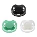 Littleforbig Bigshield Gen-2 Adult Sized Pacifier Dummy Bigshield 3 Paci Pack - Black,White,Green