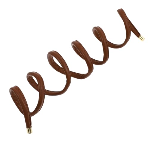 Veemoon 1 Pieza Lazo para Cabello Ajustable de PU Cuero con Alambre Flexible Accesorio para Mujeres para y Ocasiones Especiales