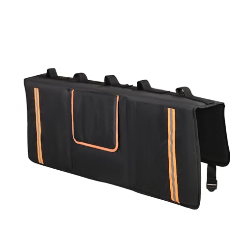 Oulisen Truck Bike Tailgate Pad Tailgate Pad for Mountain Bike Truck Tailgate Pad with Tool Pocket Bike Tailgate Protection Pad for Trucks 52 Inch Tailgate Cover for Bikes