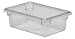 Cambro Camwear 12186CW135 Food Box, 12 by 18 by 6-Inch, Clear