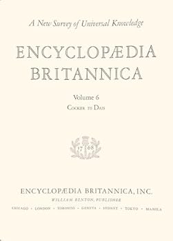 Hardcover Encyclopaedia Britannica; Vol 6: Cocker to Dais Book