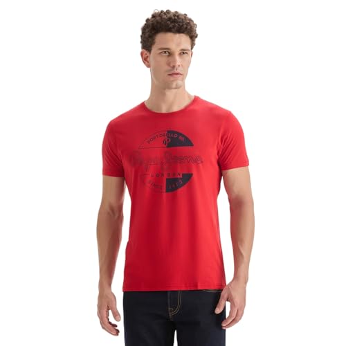 Image of Pepe Jeans Men T-Shirt|Cotton|Slim Fit