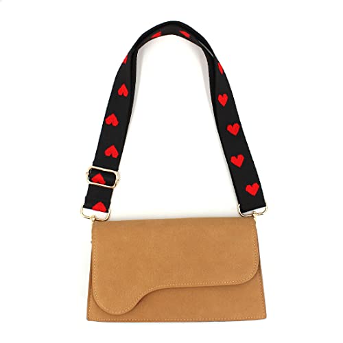 Image of TANOSII Wide Purse Strap Adjustable Replacement Shoulder Crossbody Strap Handbag Strap