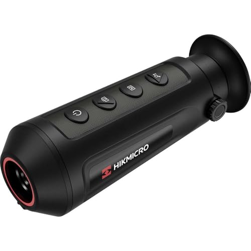 HIKMICRO Lynx LC06S - Cámara termográfica portátil para detección de Personas y Animales, observación y medición de Distancia, con 8 GB de Memoria integrada, Punto de Acceso inalámbrico