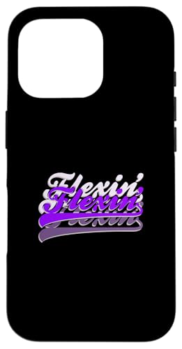 Purple Color Flexin'-X3 �p�[�v���O���t�B�b�N �X�}�z�P�[�X iPhone 16 Pro �p
