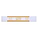 Knox Gear Currency Straps – 120-Pack Assorted Bill Wrappers, Money Bands to Organize Bills, Standard Colors, Self-Adhesive