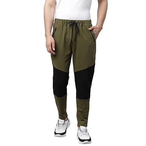 Image of Rigo Printed Cotton Jogger Pants for Men | Regular Fit Track Pant for Men | Jogger Track Pant for Men | Lower for Men Idol for Gym, Yoga, Sports, Running