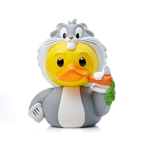 TUBBZ Collectors Edition: Looney Tunes - Bugs Bunny Cosplaying Rubber Duck Vinyl Figure – Official Collectible for Fans of Looney Tunes by TUBBZ - Used condition - US$16.31
