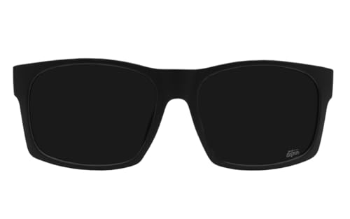 Detour Big Kahuna Sunglasses - XL Polarized UV400 Protective Matte Black Jet Black Unisex-Adults For Large Heads2