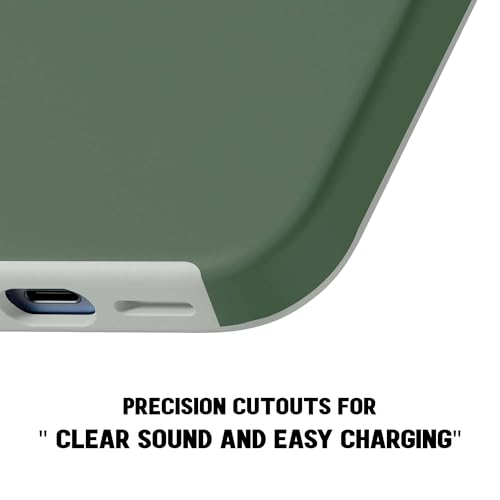 Image of Kratos Soft Silicone Case Cover Compatible with iPhone 16 Plus - Everyday Comfort Protection, Wireless Magnetic Charging Case with Raised Edge Camera & Screen Protection, Shock-Resistant Design