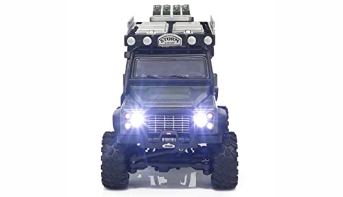 Amewi D90X28 Metall Scale Brushed 1:28 RC Modellauto Elektro Crawler Allradantrieb (4WD) RTR 2,4GHz