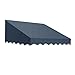 Awntech 10-Feet San Francisco Window/Entry Awning, 18-Inch Height by 36-Inch Diameter, Dusty Blue