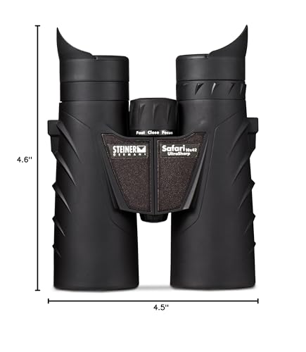 Image of Steiner Safari UltraSharp Binoculars Compact Lightweight Performance Outdoor Optics, 10x42