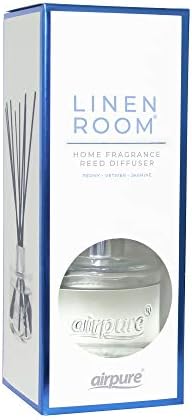 Wax Lyrical Vanilla Flower, 40ml Reed Diffuser, White : Amazon.co.uk ...