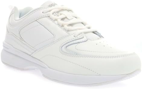Propét Women's LifeWalker Sport Sneakers, White, 6.5 XX-Wide US | Image 1